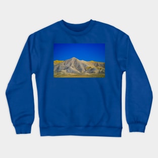 Yellow Utah Hills, Blue Sky Crewneck Sweatshirt